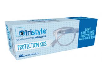 Occhiale da lettura premontato iristyle protection kids light blu
