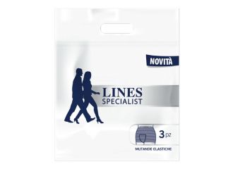 Lines specialist mutanda elastica xl 3 pezzi
