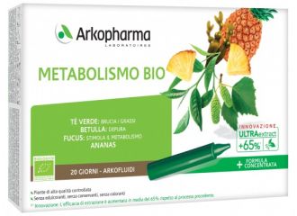 Arkofluidi ultra suoni metabolismo bio 20 fiale