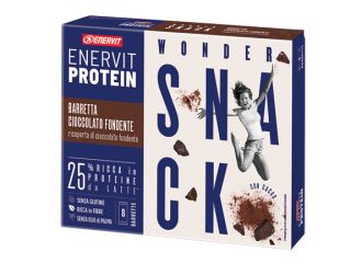 Enervit protein snack fondente 8 barrette 27 g