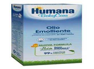 Humana baby care olio emolliente 250 ml