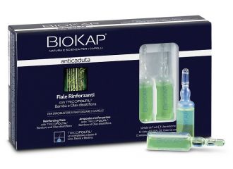 Biokap fiale rinforzanti anticaduta con tricoltil 12 pezzi da 7 ml new