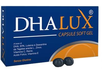 Dhalux blister 30 capsule molli astuccio 27,36 g