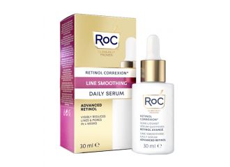 Roc retinol correxion line smoothing siero viso giorno 30 ml