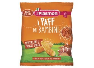 Plasmon dry snack paff lenticchie-patata dolce 15 g