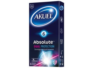 Akuel absolute dual protection 6 pezzi