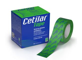 Striscia adesiva anelastica cetilar tape cm 4 x 2,5 m