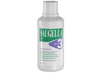 Saugella acti3 tripla protezione detergente intimo 500 ml