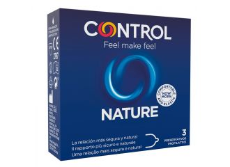 Profilattico control nature 2,0 3 pezzi