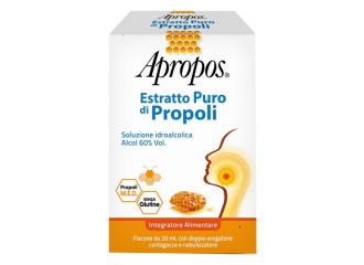 Apropos estratto puro di propoli spray+contagocce 20 ml