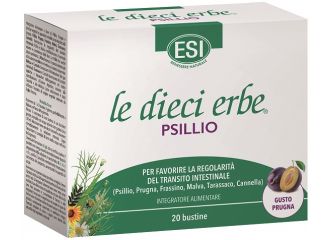 Esi le dieci erbe psillio 20 bustine 5,6 g