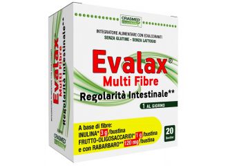 Evalax multi fibre regolarita' intestinale 20 bustine