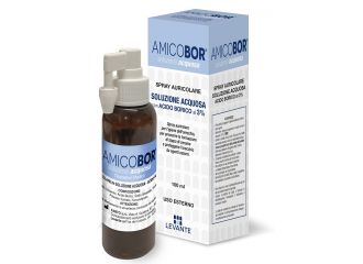 Soluzione acquosa per irrigazione dell'orecchio amicobor 100 ml