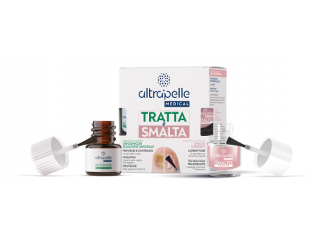 Altrapelle medical tratta e smalta soluzione ungueale 7 ml + smalto 5 ml