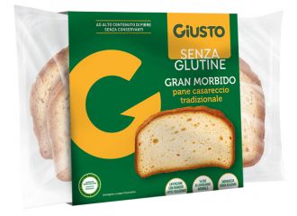 Giusto senza glutine gran morbido pane casareccio 200 g