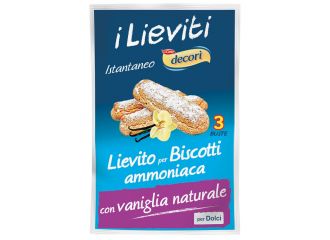 Ipafood lievito per biscotti ammoniaca senza glutine 3 x 8 g