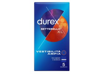 Profilattico durex settebello xl 5 pezzi