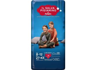 Pannolino pampers babycare salvapigiamino l/xl 9 pezzi