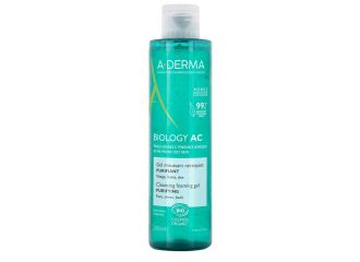 Aderma biology ac gel detergente schiumogeno purificante 200 ml