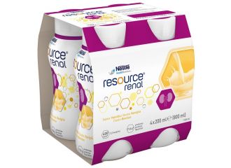 Resource renal vaniglia 4 bottigliette da 200 ml