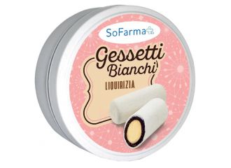 Sofarmapiu' gessetti liquirizia bianchi 40 g