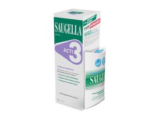 Saugella acti3 250 ml + assorbenti interni omaggio