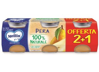 Mellin omogeneizzato pera 3 pezzi da 100 g