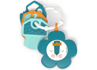 Suavinex anello dentizione musicale azzurro