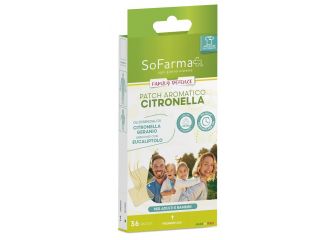 Cerotto aromatico citronella family defence 36 pezzi sofarmapiu'
