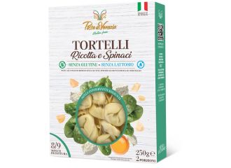Pasta venezia tortelli ricotta e spinaci senza glutine stab  250 g