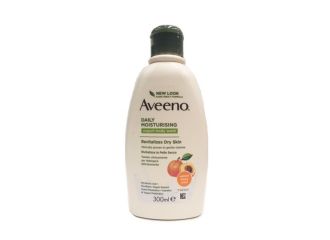 Aveeno bagno doccia yogurt albicocca & miele 300 ml