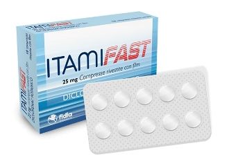 Itamifast 25 mg compresse rivestite con film