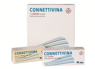 Connettivina 10 garze 2mg 10x10