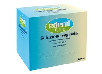 Edenil soluzione vaginale 5 flaconi 500ml 0,1g
