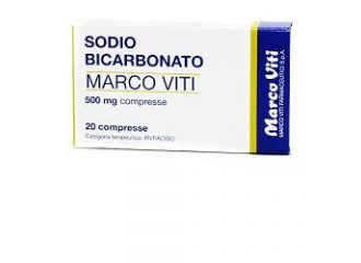 Sodio bicarbonato marco viti 500 mg compresse