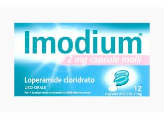 Imodium 2 mg 12 capsule molli