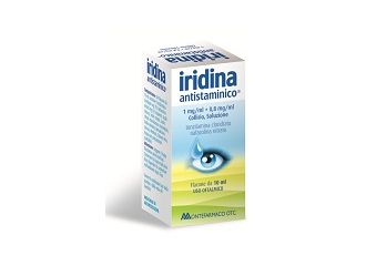 Iridina antistaminico 1 mg/ml + 0,8 mg/ml collirio, soluzione