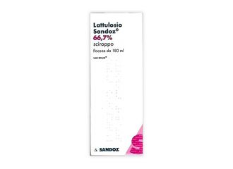 Lattulosio sandoz - 66,7% sciroppo, flacone da 180 ml