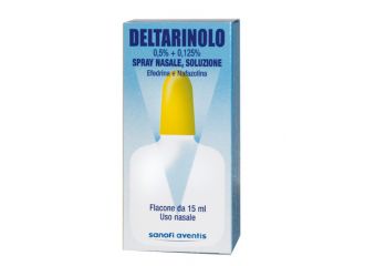 Deltarinolo decongestionante spray nasale decongestionante 5mg/ml + 1,25mg/ml 15ml