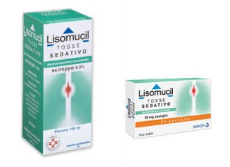Lisomucil tosse sedativo 15 mg / 5 ml sciroppo