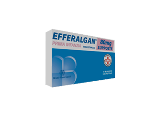 Efferalgan 10 supposte 80mg