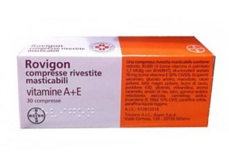 Rovigon compresse rivestite masticabili