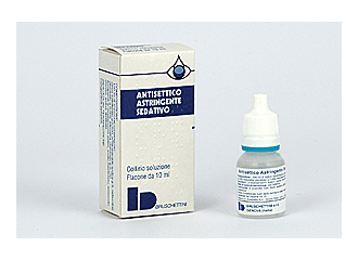 Antisettico astringente sedativo collirio, soluzione