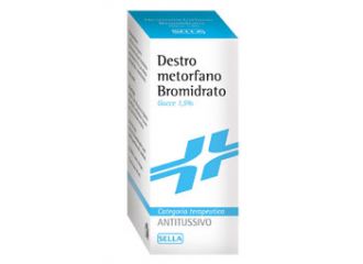 Destrometorfano bromidrato sella 15 mg/ml gocce orali, soluzione