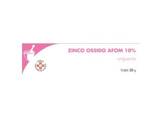 Zinco ossido afom 10% unguento 