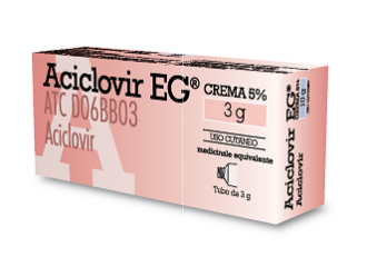 Aciclovir eg 5% crema