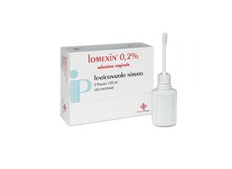 Lomexin soluzione vaginale 5 flaconi 150ml 0,2 %