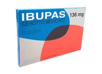 Ibupas 136 mg cerotto medicato