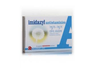 Imidazyl antistaminico 1 mg/ml + 1 mg/ml collirio, soluzione