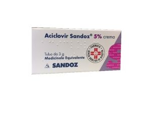 Aciclovir sandoz 5% crema